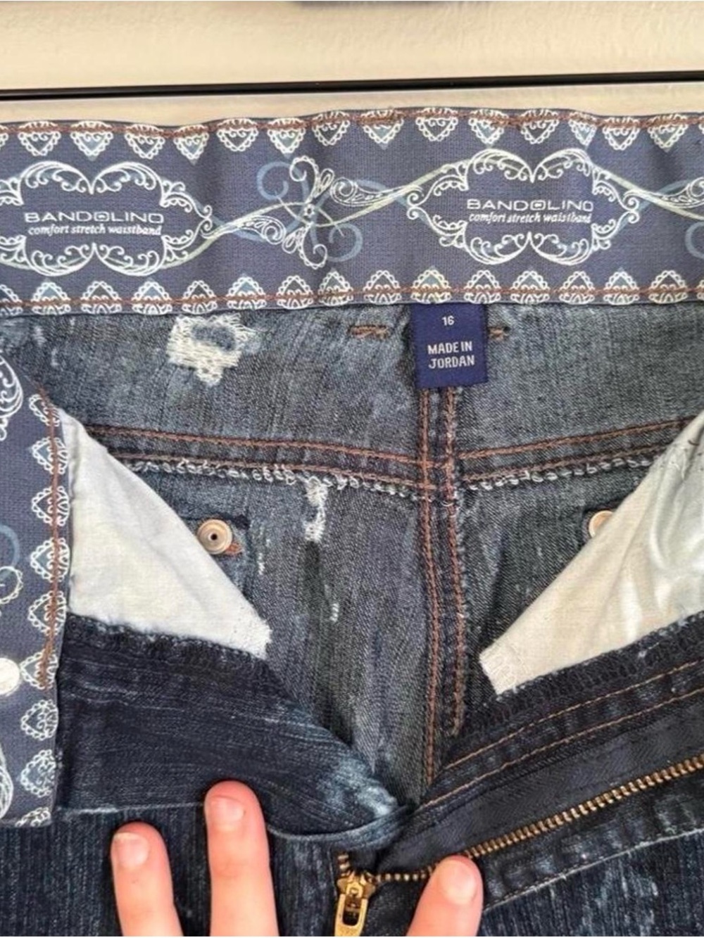 Bandolino Dark Denim Jeans comfort-stretch jeans